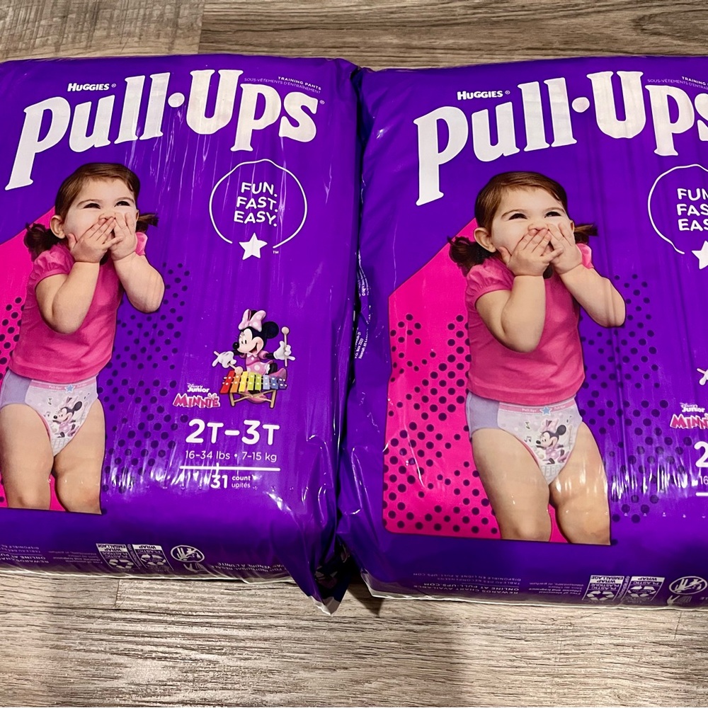NEW Huggies Pull Ups Diapers 2T-3T (2-Pack)